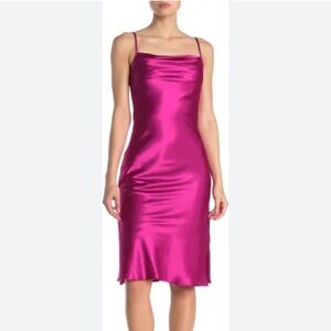 xxxiticat hot pink/fuchsia slip dress, Sz S